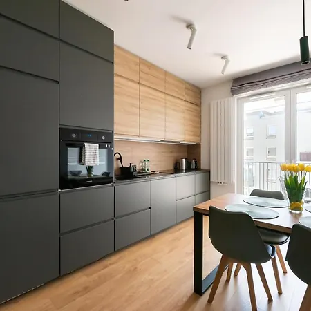 Wola Skwer Happy By Bookinghost شقة *